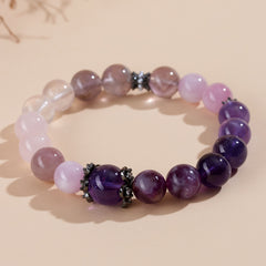 Natural Amethyst Multi-Gem Bracelet - Awakening & Healing