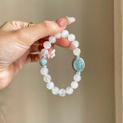 Natural Blue Moonlight Bracelet - Mystery & Tranquility