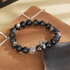Natural Obsidian Bracelet - Luck & Protection